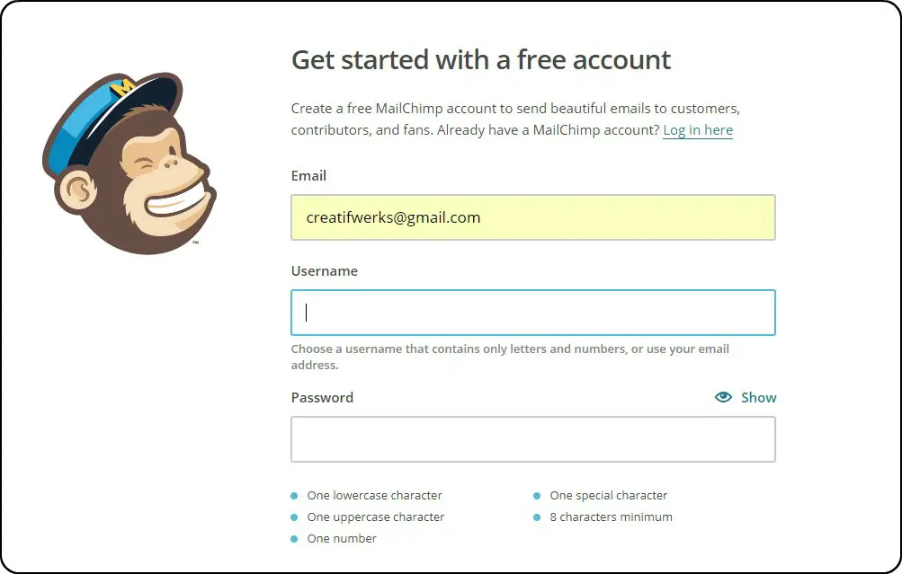 How to setup MailChimp