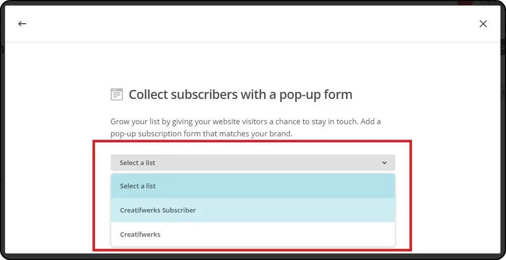 How to setup MailChimp