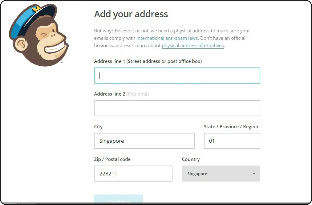 How to setup MailChimp