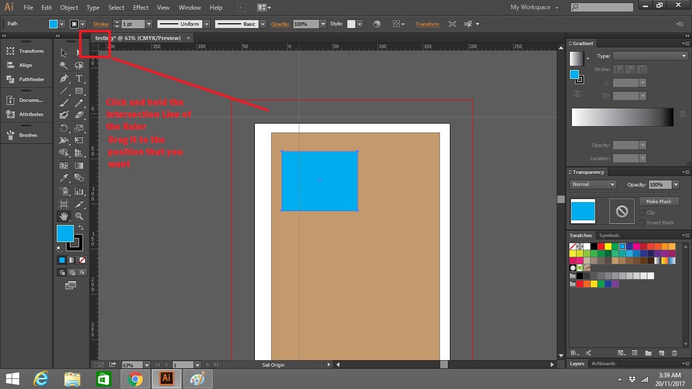 Changing Default Measuring Unit In Adobe Illustrator