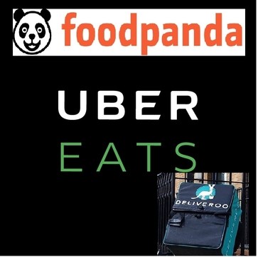 UberEATS vs Foodpanda vs Deliveroo