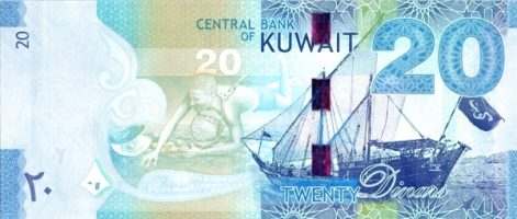 Kuwaiti dinar Inflation Calculator