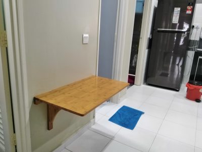 Install Wall Mounted Folding Table
