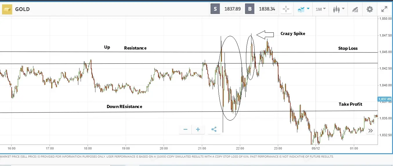 crazy Gold Spike