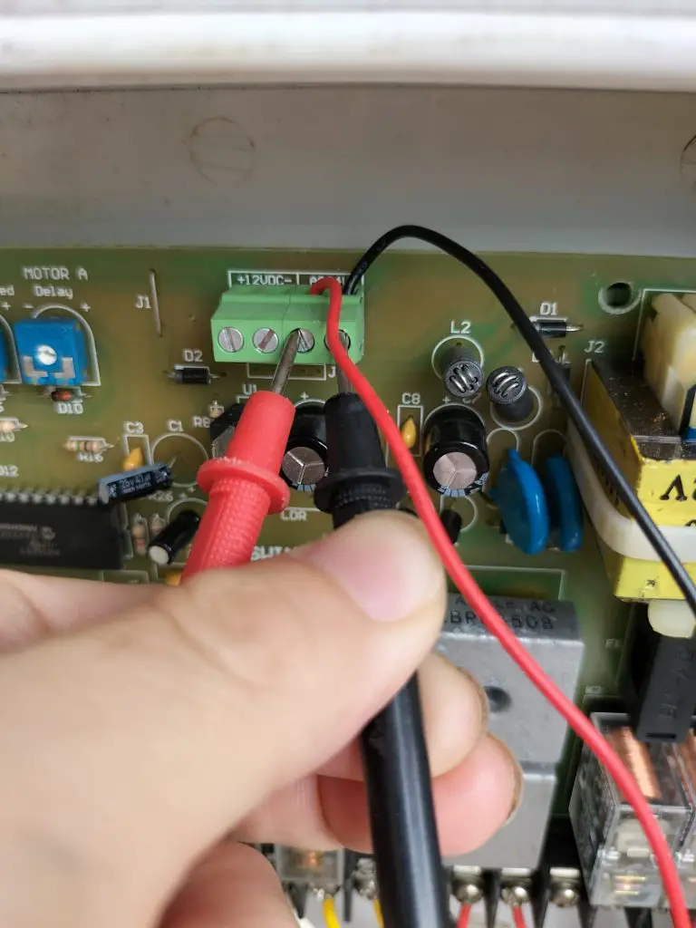 Check Supply Voltage With Multimeter